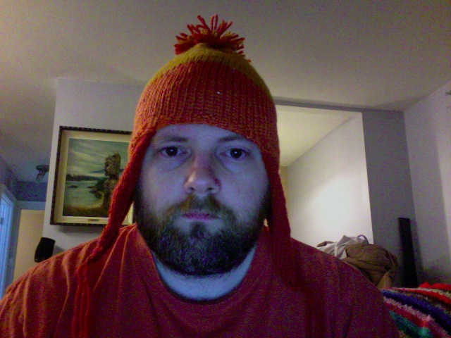 In a fit of complete awesomeness the Jayne Cobb hat I had custom knit for